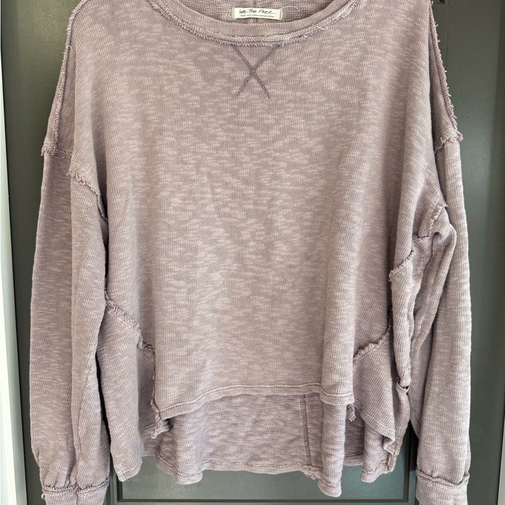 We The Free Lavender Sweatshirt